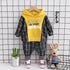 Boys spring and autumn leisure two-piece set