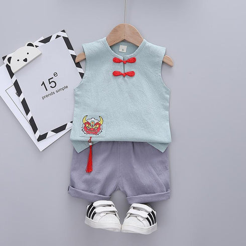 Children's Summer Suit Two-Piece Set