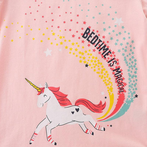 Summer Girls' Unicorn Suit