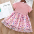 Girls Summer Dress New Foreign Style Dress Little Girl Summer Princess Vest Dress Fluffy Gauze Skirt