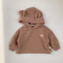 Children's autumn bear hooded sweater baby cute coat or can be matched with bottom socks