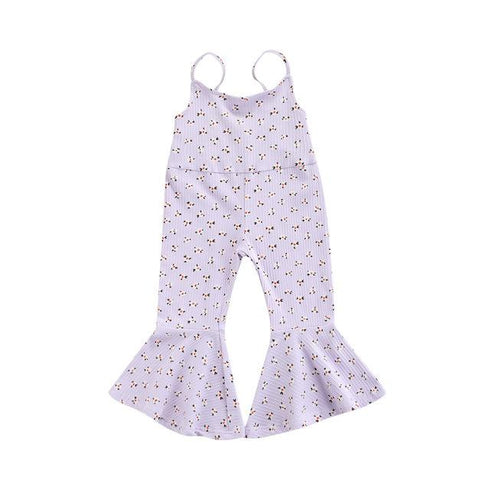 Girls Fall Straps Horn Jumpsuit