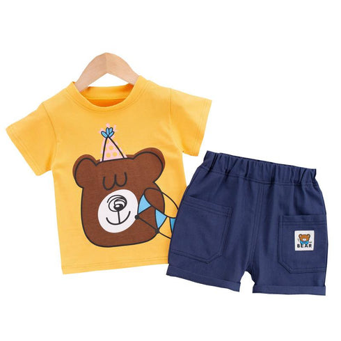 Children's Short Sleeve Shorts Set