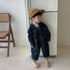 Super-foreign children's denim jumpsuit overalls conjoined pants