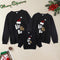 Christmas long sleeve parent-child sweater