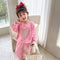 Girls' Spring And Autumn Love Sequin Comfortable Simple Suit
