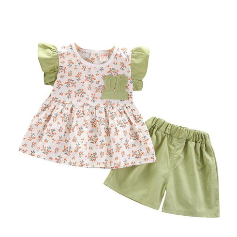 Girls Summer Two-Piece Set