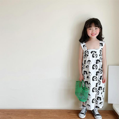 Girls' Cartoon Avatar Jumpsuit