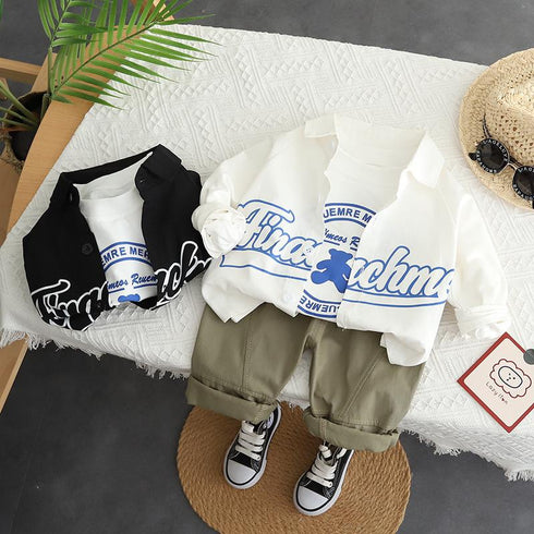 Boys suit three-piece set