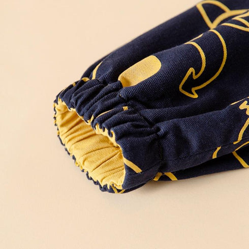 Both sides wear cotton jacket baby spring and autumn children's hooded windbreaker