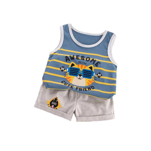 Children's Vest Summer Suit