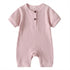 Children's clothing summer short sleeve jumpsuit
