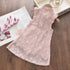 Summer sleeveless girl dress