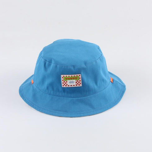 Spring and summer baby fisherman's hat(Two sides can take), Circumference 19 in