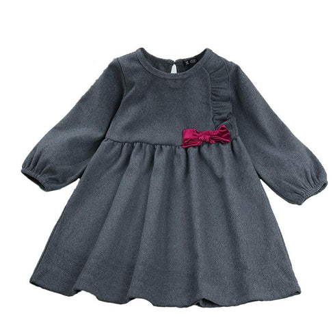 Girl's Dress Long Sleeve Princess Skirt