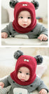 Fall/winter baby hat scarf Circumference 16.5-19.7inch(42-50cm)