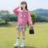 Children's College Style Short Skirt Two-piece Set