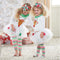 Girl's Christmas Elk-Print T-Shirt +Pants Skirt Suit