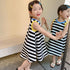 Summer Girl's Striped vest Dress