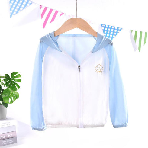 Children's breathable sunscreen clothing