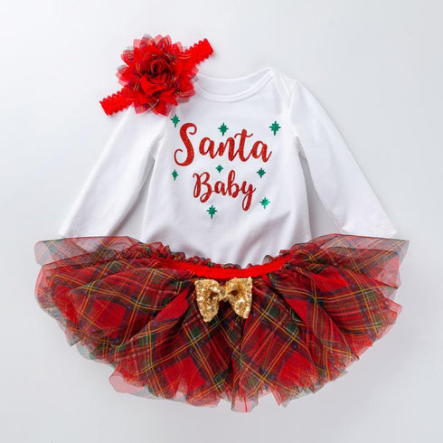 Christmas baby suit baby autumn long sleeve holiday clothes