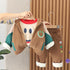 Winter children's padded sweater long sleeve three-piece set