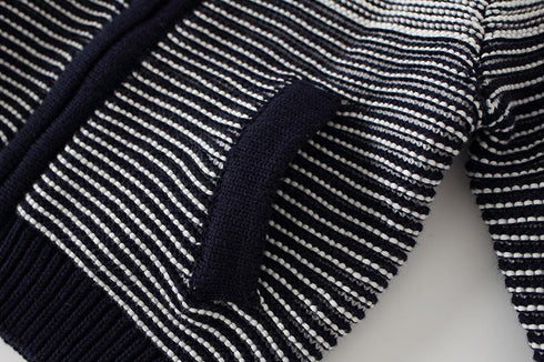 Boy's Knit Jacket Sweater