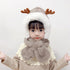 Children's Antlers Hat Scarf Oneness