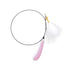 Super long soft rod telescopic feather teasing cat stick sound bell cat toy