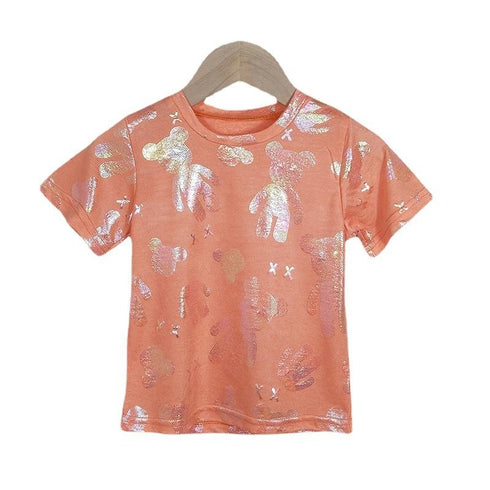 Fashion Boys T-shirt Cartoon Top