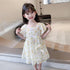 Girls' Summer Dress 2022 New Sweet Short Sleeve Princess Dress