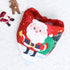 Small, medium and large dog dog cat triangle saliva towel Christmas decorative scarf