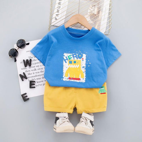 Children's T-shirt Short Sleeve Set