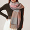 Fashion Plaid Scarf Sweet Cashmere Scarf Thickened Warm Shawl