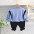 Boy's Spring and Autumn Dress Set Two-Piece Set