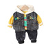 Boys autumn and winter suit set of three
