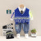 Boys Spring and Autumn Knit Vest Set Three Pieces