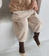 Autumn and winter thickened corduroy pants casual radish pants