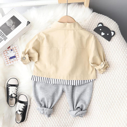 Boys suit spring and autumn two-piece set
