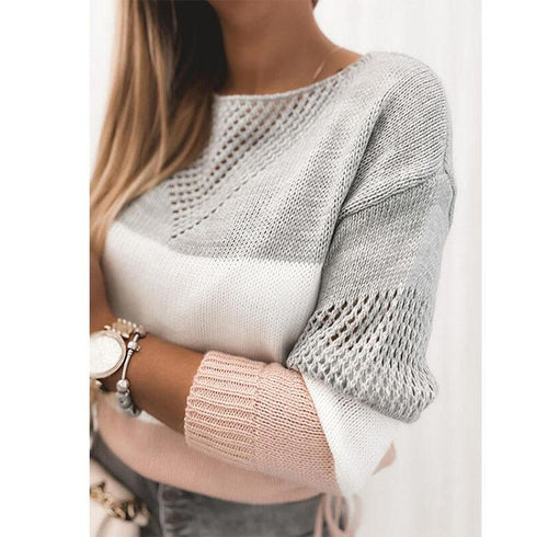 Long-sleeved sweater women's sweater