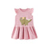 2022 Summer new European and American girls dress cartoon cotton short sleeve dress