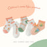 Children's Candy Colored Socks (five Pairs)