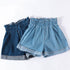 Girls' Summer Versatile Denim Shorts