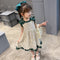 2022 Summer New Girls Little Floral Dress Butterfly Wing Dress