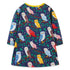 European And American Style Girls Long Sleeve Dress Autumn New Cartoon Printed Princess Dress