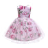 Girl's Bow Mesh Dress Dress