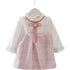 Little Fragrant Style Dress Spring and Autumn Girl Bow Foreign Style Baby Girl Princess Dress