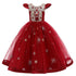 Host catwalk princess dress skirt piano costume