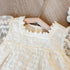 Baby Sister Princess Lace Two-layer Jumpsuit Or Dress