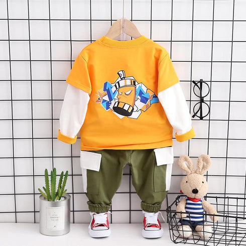 Children's Set Spring and Autumn Two-Piece Set